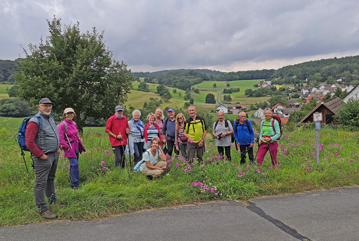 17km-Gruppe oberhalb von Birkert