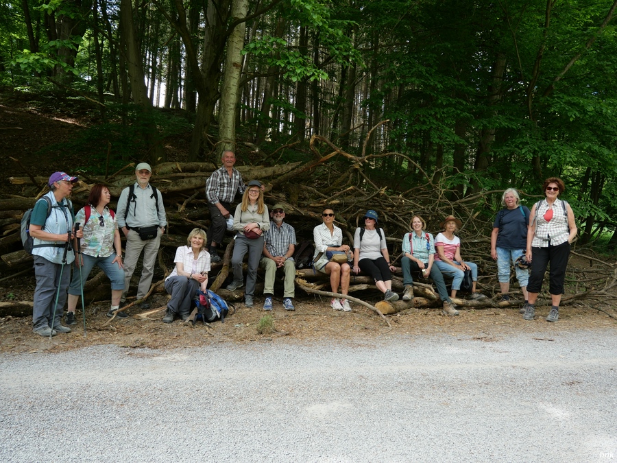 Zwischenrast auf dem Rückweg nach Mömbris