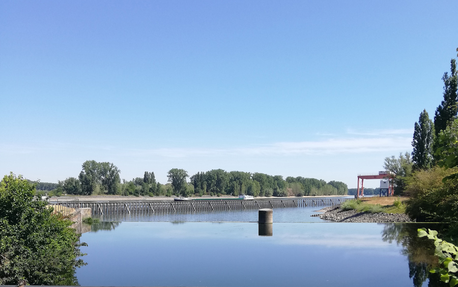 KKW-Biblis-Kuehlwasserauslauf