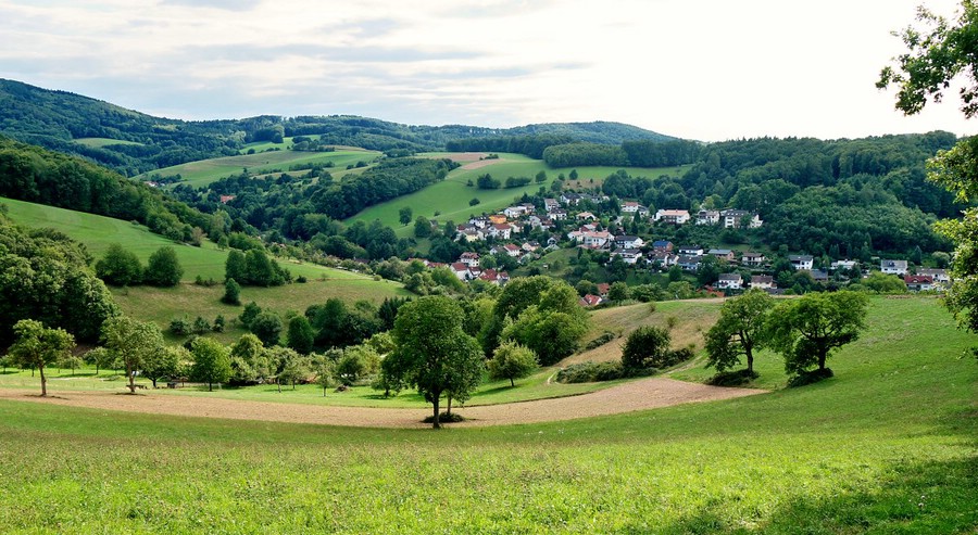 Ober-Mumbach im September 2015 vom Rastplatz aus