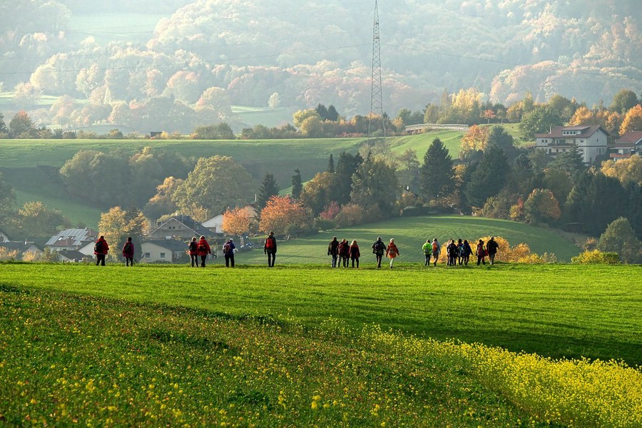 Auf dem Weg nach Reisen