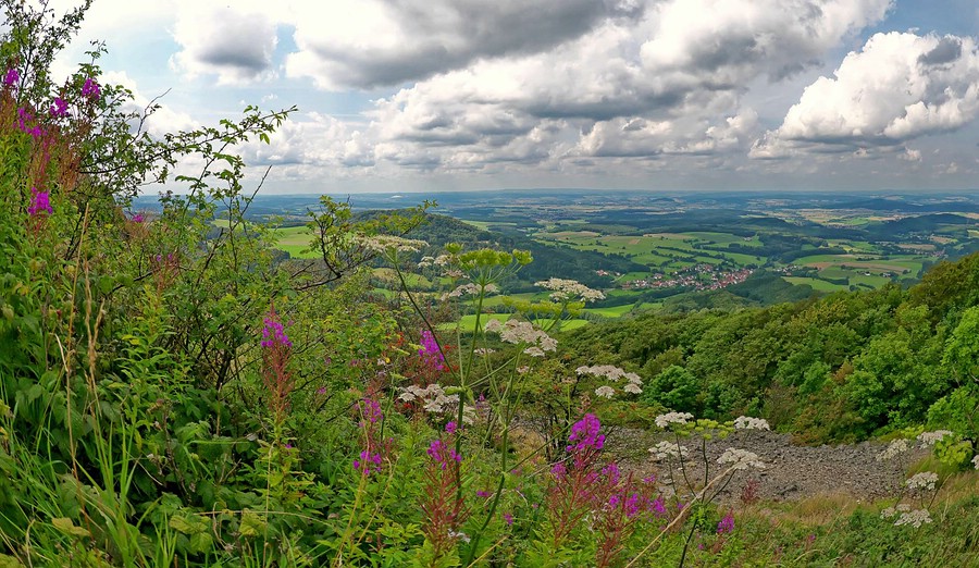 Extratour Blick von Milseburg